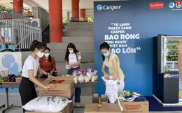 3 nàng Hậu xuất hiện giản dị ủng hộ sự kiện "Tủ lạnh Thạch Sanh" tại TP.HCM