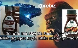 Tiếp bước Sữa Ông Thọ, sốt ướp thịt BBQ Dh Foods nhãn xanh, nhãn đỏ lại "gây lú" với lời giới thiệu “ngon tuyệt” và “ngon hơn”