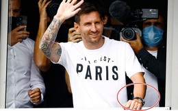 Messi đeo đồng hồ Rolex phiên bản đặc biệt trong ngày đến PSG