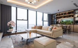 Khám phá căn hộ duplex sở hữu tầm view bao trọn sông Hồng trong khu nhà giàu bậc nhất Hà Nội