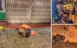 Bộ ảnh về người vô gia cư lay lắt trong đêm Sài Gòn giãn cách và những điều ấm áp nhỏ bé khiến ai cũng rưng rưng