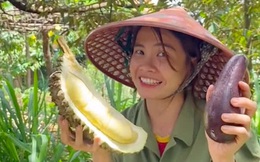 Bỏ Sài Gòn về quê làm vườn, cô nàng gây sốt với loạt clip viral: Sầu riêng, bơ trĩu quả, xem mà không thể kìm lòng!