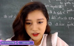 Xuất hiện thêm cô giáo Vật lý xinh như hotgirl livestream dạy học, có 1 điểm ăn đứt cô Minh Thu