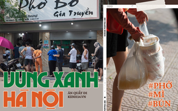 Xếp hàng dài mua đồ ăn ở Long Biên (Hà Nội): Khách mang cả cái nồi to, chủ quán làm 500 tô/ngày vẫn không đủ bán