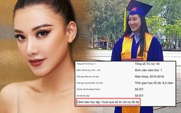 Rò rỉ hình ảnh Á hậu Kim Duyên cầm bằng tốt nghiệp nhưng đã bị "Thôi học", nợ đến 43 tín chỉ?