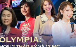 Sự thay đổi MC Đường Lên Đỉnh Olympia trong 22 năm: Thế hệ đầu giờ toàn là sếp lớn VTV, thế hệ sau tài năng không kém, profile toàn đỉnh cao