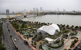 Xem độ hoành tráng của công viên 700 tỷ nằm bên bờ sông Hàn ở Đà Nẵng vừa được khánh thành