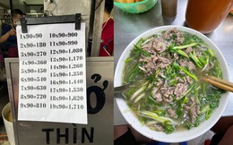 MXH dậy sóng vì quán phở nổi tiếng Hà Nội tăng giá lên 90.000 đồng/bát