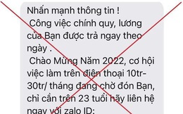 Hà Nội: Sập bẫy lừa tuyển CTV bán hàng online, cô gái trẻ bị "vét sạch" tài khoản hàng trăm triệu ngày cuối năm