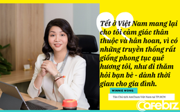 Tân Chủ tịch của AmCham Việt Nam tại TP.HCM: Hân hoan ăn cái Tết thứ 2 tại Việt Nam và rất thích món bánh chưng – bánh tét