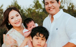 Đôi vợ chồng sao Việt sinh con ngay đầu năm nên đặt tên luôn là Tết, giờ cu cậu đã kháu khỉnh thế này, được học trường quốc tế xịn xò