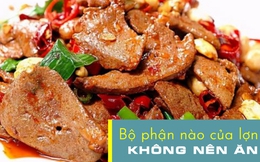 5 bộ phận của lợn mà người bán chẳng muốn ăn, người thường lại rất thích mua về