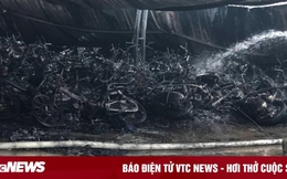Cháy công ty may ở Nam Định, hơn 250 xe máy bị thiêu rụi