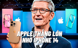 Apple đạt doanh thu kỷ lục, bội thu nhờ iPhone 14