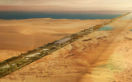 Dự án thành phố Đường Thẳng của Ả-rập Xê-út: chỉ rộng 200 mét, nhưng dài tới 170 km
