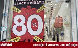 Black Friday: Thời trang giảm giá 'sập sàn' tới 80%, khách vẫn thờ ơ