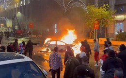 Bạo loạn kinh hoàng tại thủ đô Brussels sau trận Bỉ thua Morocco