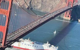 Con tàu chở 999 xe VinFast VF8 đã cập cảng California (Mỹ)
