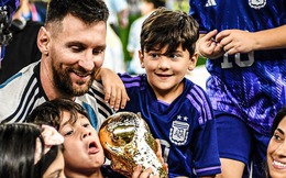 3 chàng quý tử của Messi: Thấy bố khóc con ‘cười như được mùa’, thẳng thừng chê nhà vô địch đá tệ, thần tượng CR7 và Mbappe bất chấp