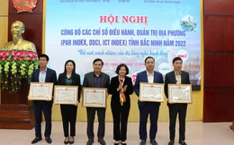 Bắc Ninh: Công bố chỉ số điều hành, quản trị địa phương năm 2022