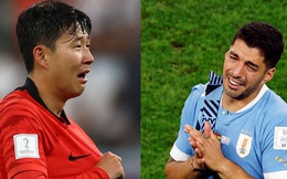 Những giọt nước mắt trái ngược của Suarez và Son Heung Min
