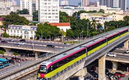 Metro Nhổn - Ga Hà Nội chạy thử nghiệm 8 đoàn tàu