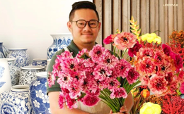 "Gã tay mơ" bỏ Đại học trở thành florist có tiếng Sài Thành kể chuyện giới siêu giàu chơi hoa Tết