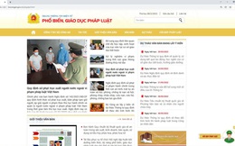 Bộ Công an ra mắt Trang Thông tin điện tử phổ biến, giáo dục pháp luật