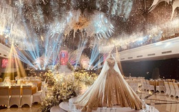 Xuất hiện đám cưới tiền tỷ của đại gia Ninh Bình: 100 ngàn bông hoa nhập khẩu từ Anh, thân thế cô dâu "không phải dạng vừa đâu"