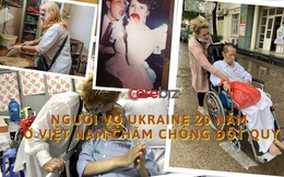 Cảm động chuyện tình của người phụ nữ Ukraine 20 năm rời xứ sang Việt Nam chăm chồng đột quỵ