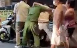 Khởi tố người đàn ông kẹp cổ công an ở phố Tây Bùi Viện, TP HCM