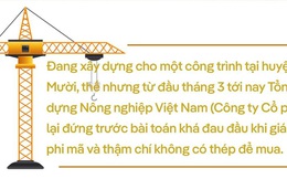 Giá thép tăng cao doanh nghiệp xây dựng "ngộp thở"