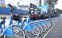 Hà Nội bố trí trên 400 điểm xe đạp công cộng phục vụ người dân