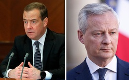 Bộ trưởng Pháp tuyên chiến với kinh tế Nga "quay xe" sau lời cảnh cáo gắt của ông Medvedev
