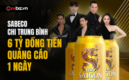 Chịu chơi như Sabeco: Giành suất tài trợ kim cương của show Quý Ông Hoàn Mỹ, mỗi ngày “đốt” 6 tỷ đồng cho quảng cáo