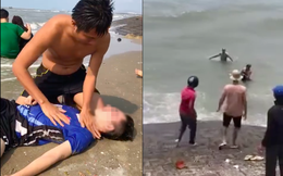 Cận cảnh người đàn ông giành giật sự sống cho các nạn nhân đuối nước ở bãi biển Vũng Tàu