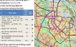 Hà Nội sẽ có thêm 6 tuyến đường sắt đô thị ngầm