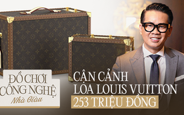 Cận cảnh chiếc loa Louis Vuitton giá 253 triệu đồng mà NTK Thái Công phải "tay xách nách mang" ở sân bay!