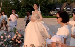 Đám cưới hot nhất tại Phú Quốc gây chú ý bởi màn đánh golf bắn pháo hoa đầy "mùi tiền" từ cô dâu chú rể