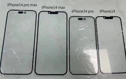 Hình ảnh rò rỉ cho thấy thiết kế đục lỗ trên iPhone 14 Pro