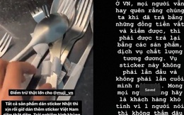 MUJI Việt Nam gặp chuyện: 1 nhân vật có tiếng tố brand dùng keo dán tem chất lượng kém, mỗi lần bóc ra như “đánh vật”