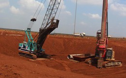 Đại công trường Sân bay Long Thành nhộn nhịp thi công trong ngày lễ