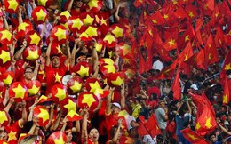 Bán kết U23 Việt Nam - U23 Malaysia: Cờ đỏ sao vàng "nhuộm đỏ" sân Việt Trì, phố đi bộ Nguyễn Huệ mở hội náo nhiệt