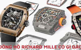 Đồng hồ Richard Mille có gì đặc biệt mà không ít tỷ phú, người thành đạt mê mẩn, sở hữu cả bộ sưu tập đáng giá gia tài?