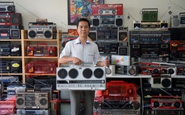 Người đàn ông sưu tầm 1.400 chiếc đài cassette cổ, trị giá bằng cả căn chung cư cao cấp