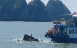 Vụ va chạm tàu du lịch trên vịnh Lan Hạ: 1 phụ nữ tử vong