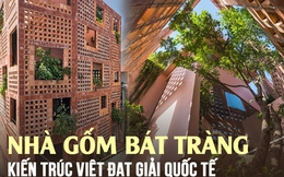 Nhà Bát Tràng bọc gốm từ trong ra ngoài: Kiến trúc đẹp độc lạ của Việt Nam chinh phục liền 2 giải quốc tế tầm cỡ