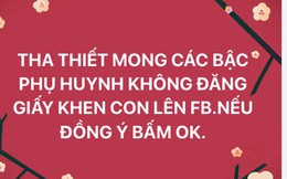 Có nên khoe giấy khen lên mạng xã hội?