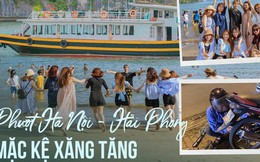 Kệ giá xăng cao ngất ngưởng, nhóm bạn trẻ vẫn đi xe máy 100km từ Hà Nội đến Cát Bà: Hành trình gian nan nhưng thành quả cực xứng đáng