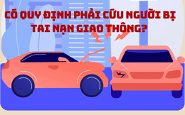 Không cứu người gặp tai nạn giao thông có bị xử phạt?